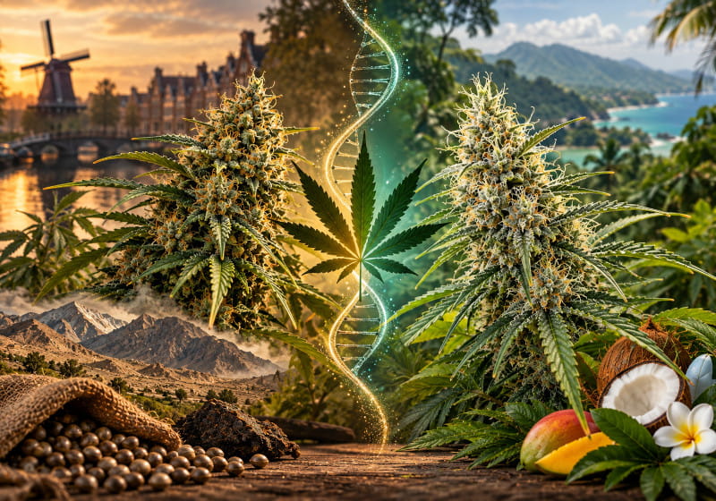 Amnesia history – two separate lines: Hy-Pro Super Strains and Soma Amnesia Haze