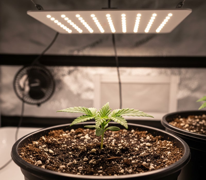 automatische Cannabis Sorten Keimlinge