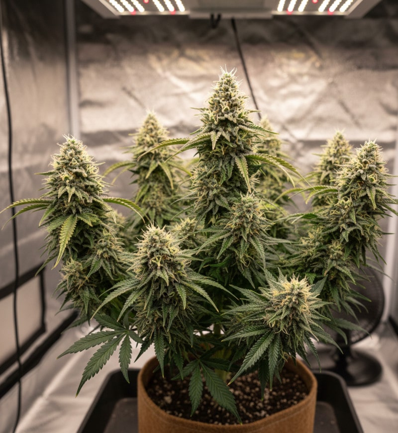 Blütephasen von Autoflowering-Sorten während des Wachstums