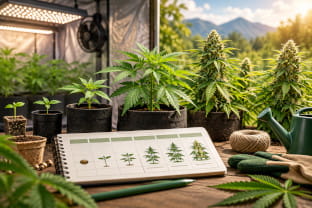 Interactive Cannabis Grow Calendar