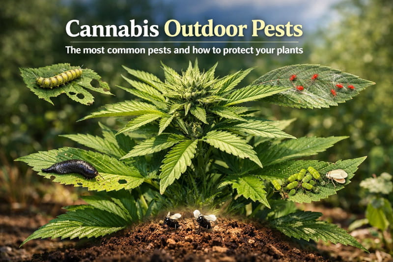 cannabis outdoor pests - diseases for outdoor grower - canna wiki