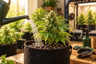 Rinçage du cannabis : moment et durée