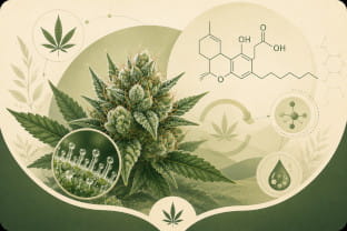 CBDA: ácido cannabidiólico, diferencias con el CBD