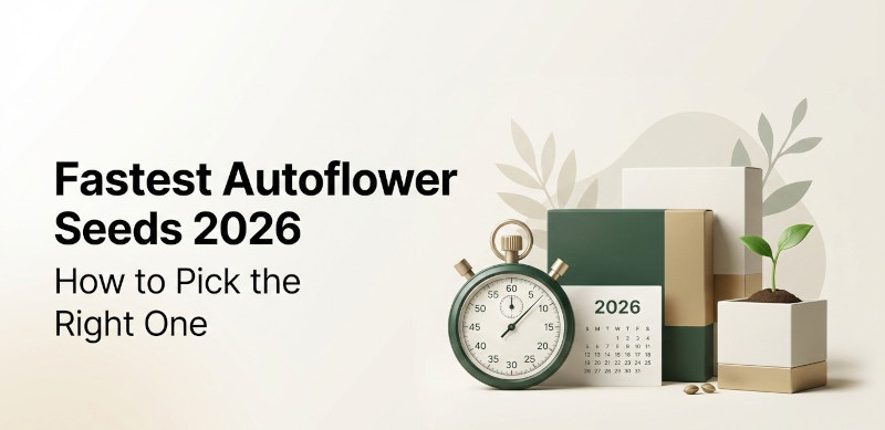 Die am schnellsten blühenden Autoflowering-Sorten im Jahr 2026 – von Cannapot