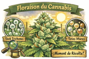 Floraison du Cannabis - Canna Wiki - Cannapot