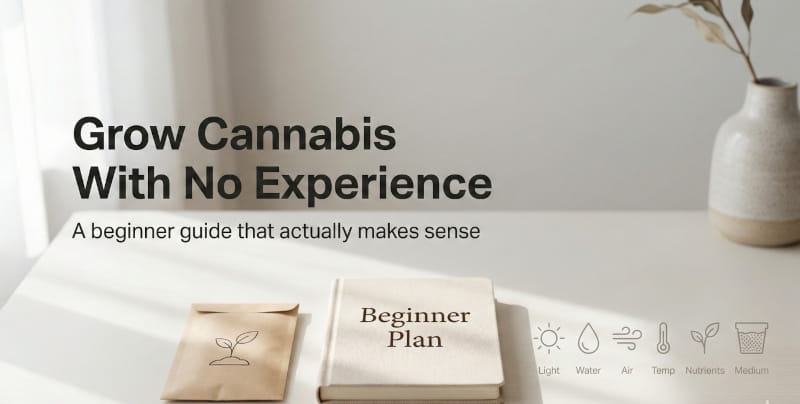 Cultivar cannabis sin experiencia: guía para principiantes
