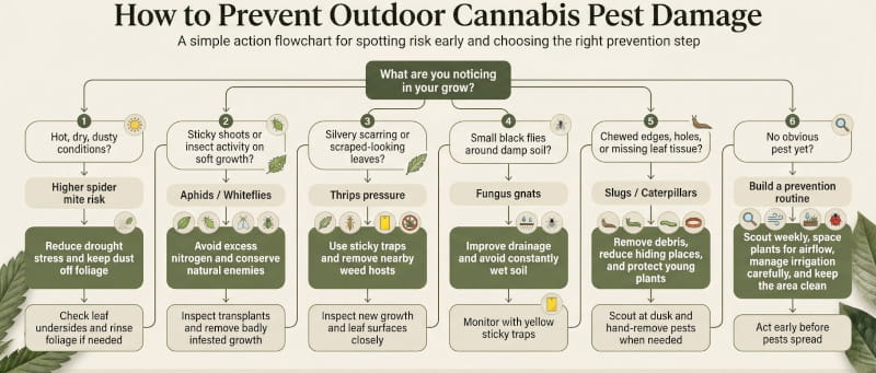 So beugst du Schädlingsbefall bei Cannabis im Freiland vor – Canna Wiki