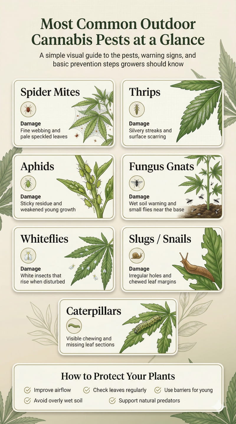 Die häufigsten Cannabispflanzenkrankheiten im Freiland auf einen Blick – Canna Wiki