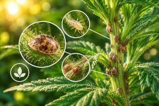 Cochinillas en cannabis: identificación y síntomas