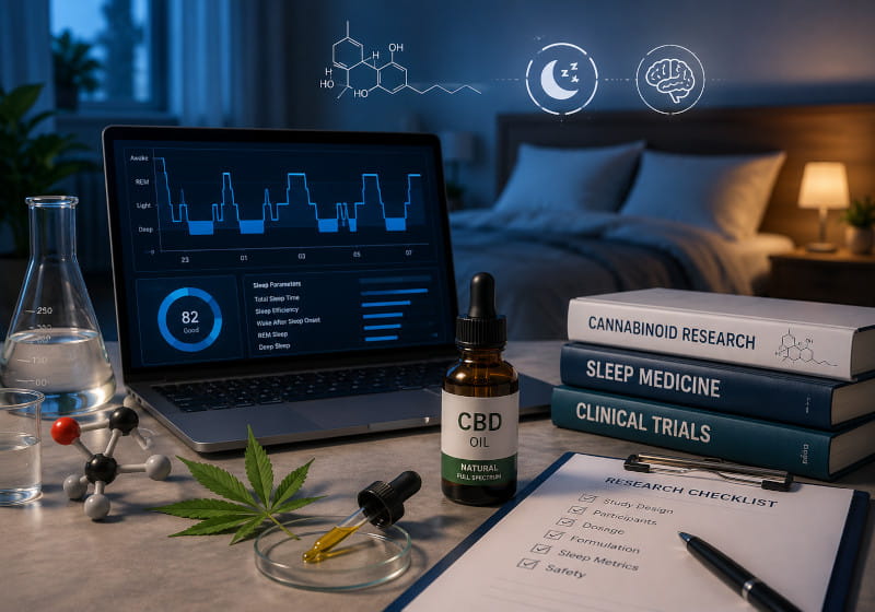 État des études sur le CBD et les troubles du sommeil