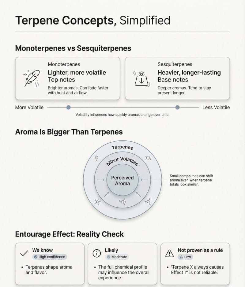Terpen-Konzepte – eine einfache Erklärung – Entourage-Effekt und mehr