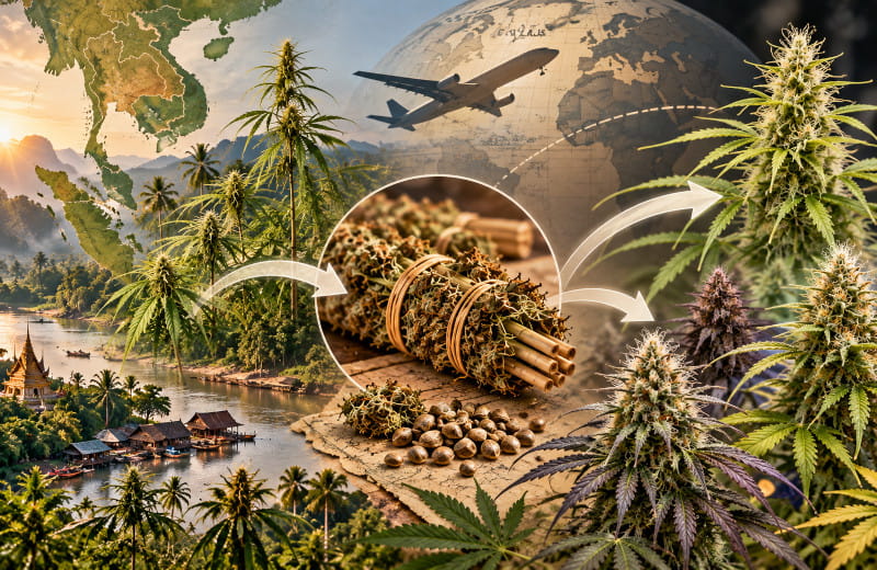 Thai genetics – from Southeast Asian landraces to later Haze lines