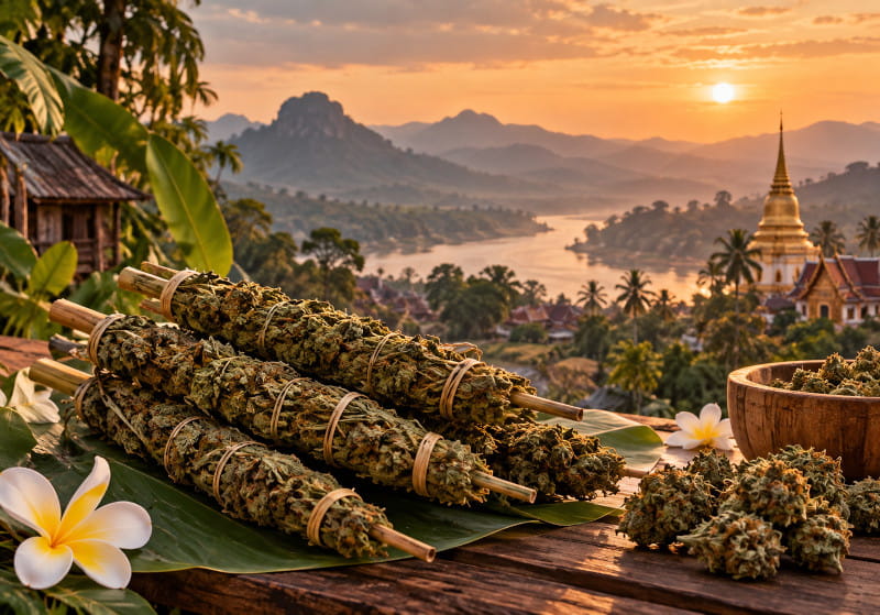 Thai Sticks – history and origins of the legendary cannabis from Thailand