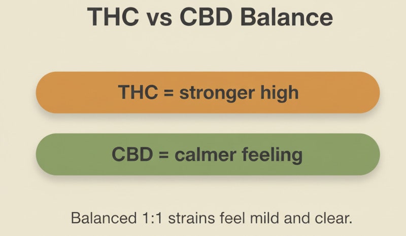 Der Unterschied zwischen THC und CBD