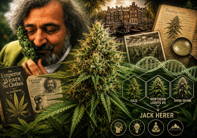 Jack Herer Cannabissorte – Geschichte, Genetik und Ursprung