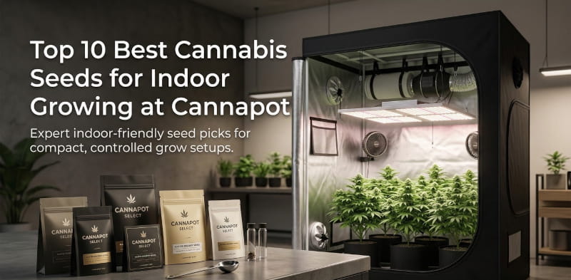 Top 10 des meilleures graines de cannabis et de marijuana pour la culture en intérieur - Canna Wiki