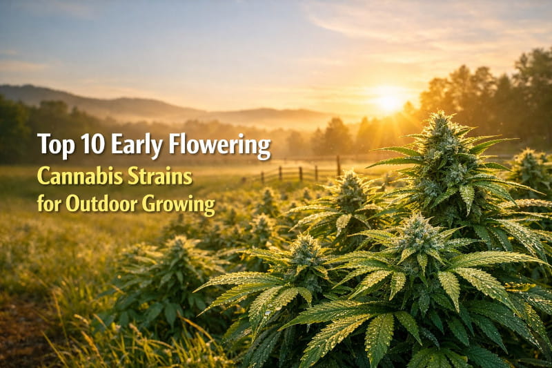 Die 10 besten früh blühenden Outdoor-Sorten – Canna Wiki