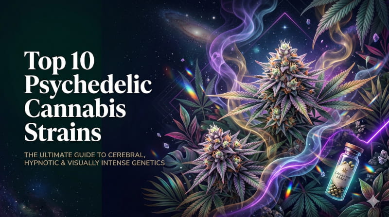 Las 10 mejores variedades de cannabis psicodélico que puedes conseguir