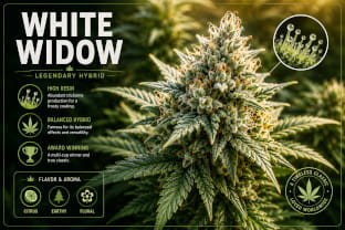 White Widow – Origins, Genetics and History of the Legend