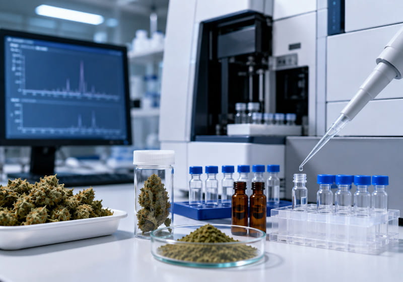 Wissenschaftliche Analyse und Forschung zu THCA